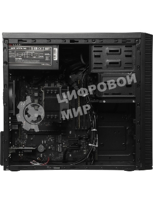 Моноблок Amur Нарвал B7I21 MT i5 12400 (2.5) 16Gb SSD 512Gb UHDG 730 FreeDOS 2x2.5GbitEth 500W мышь клавиатура черный (RUS) (2149657)