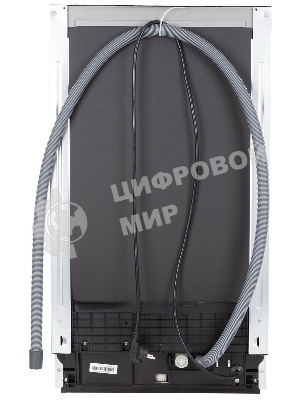 Встраиваемая посудомоечная машина Zigmund & Shtain DW 306.4, серый, 44.8 см, 10 компл., 49 дБ, класс A+++