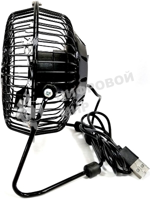 Вентилятор бытовой настольный Rix RDF-1501USB 4 Вт, черный