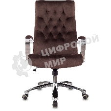 Кресло Бюрократ T-9928SL Fabric Italia 6 коричневый, ткань