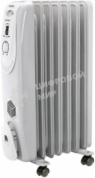 Масляный радиатор Vitek VT-1704 W белый