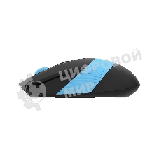 Мышь беспроводная A4Tech Fstyler FG10S черный/синий, 2000 dpi, радиоканал, USB, кнопки - 4