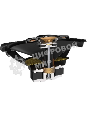 Колонки автомобильные Pioneer TS-A6978S 650Вт 92дБ 4Ом 15x23см (6x9дюйм) (ком.:2кол.) коаксиальные четырехполосные