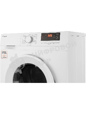 Стиральная машина Weissgauff WM 46106 Steam белый, загрузка фронтальная 6 кг, 1000 об/мин, класс: А+