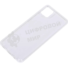 Чехол (клип-кейс) BoraSCO Silicone case для Samsung Galaxy A12/M12 прозрачный