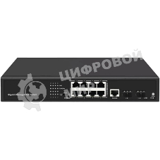 Коммутатор Cudy GS2008S2 (L2) 8x1 Гбит/с 2SFP управляемый