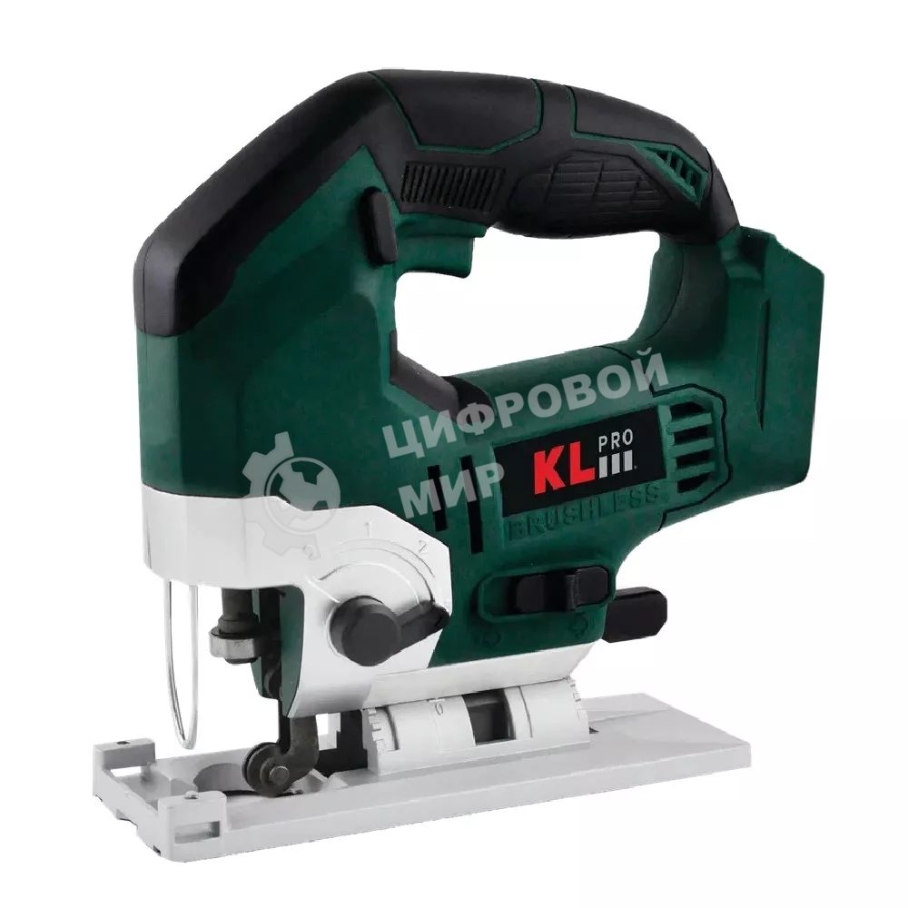 Лобзик электрический профессиональный бесщеточный KLPRO KLDT18B-00 (18 В, патрубок для пылесоса, полотна дерево/металл без ЗУ и АКБ)