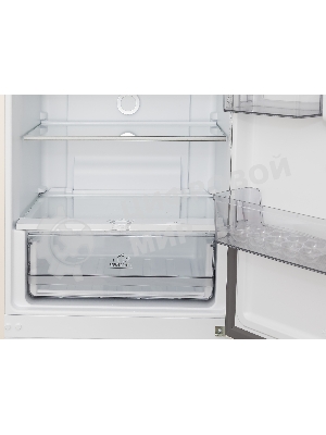 Холодильник Hotpoint HT 5200 C AB мраморный двухкамерный 240/83л морозилка снизу, No Frost