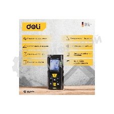 Лазерный дальномер Deli DL4170 (Диапазон измерения 0,05~80м, точность измерения: ±3мм)