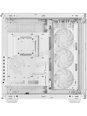 Компьютерный корпус Deepcool CH780 WH белый без БП ATX 2x120мм 1x140мм 2xUSB 3.0 audio bott PSU