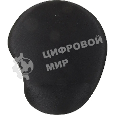 Коврик для мыши Buro гелевый, черный, 225х190х2