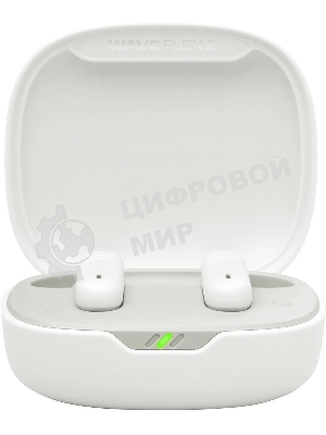 Наушники TWS JBL Wave Flex 2 белый, вкладыши, Bluetooth