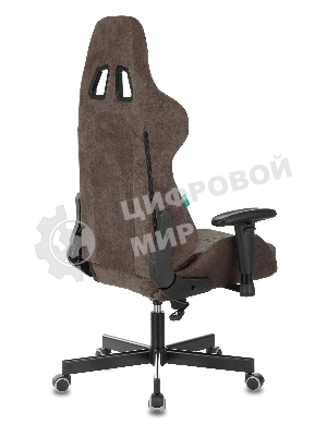 Кресло Бюрократ VIKING KNIGHT LT10 FABRIC коричневый, ткань, 120 кг, механизм качания