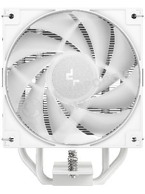 Кулер для процессора DEEPCOOL AG400 WH ARGb V2 белый 120мм алюминий+медь 2100rpm 31.6db 4-pin 220W 152мм