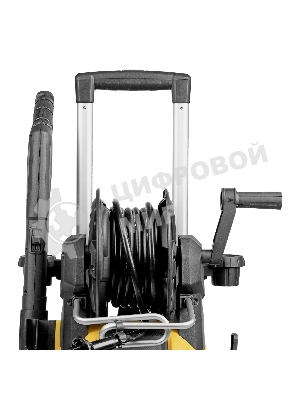 Моечная машина высокого давления Denzel R-180iD, 2000 Вт, 180 бар, 420 л/ч, асинх. двиг., бараб.