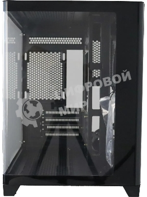 Компьютерный корпус Accord ACC-R7MB черный без БП mATX 2xUSB3.0 1xUSB3.1 audio