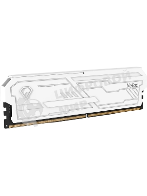 Оперативная память Netac Shadow III, DDR4, 32GB (2x16GB), 3200 MHz, CL16, с радиатором, белый