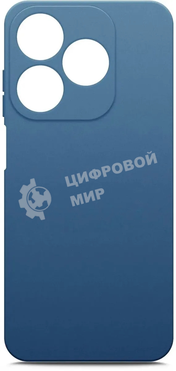Чехол (клип-кейс) BoraSCO для Tecno Spark 10/10C синий