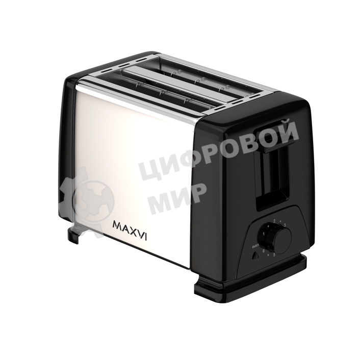 Тостер Maxvi KT822S silver-black