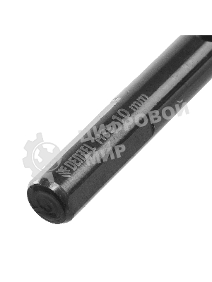 Сверло по металлу Denzel 10 мм, HSS-Tin, Golden Tip, 8 шт.