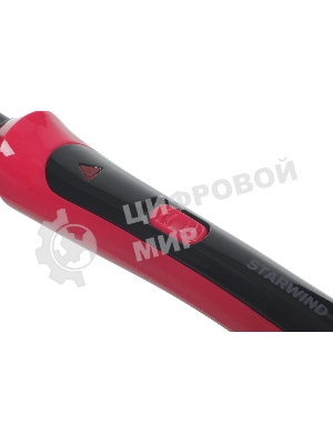 Щипцы для завивки волос Starwind SHE6610 розовый/черный, 10 мм, 180 °C, 1 режим