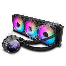 Система жидкостного охлаждения ASUS ROG STRIX LC II 360 ARGb 90RC00F1-M0UAY4 черный 120мм алюминий+медь 37,6db 4-pin
