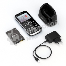 Мобильный телефон Maxvi B6ds up черный