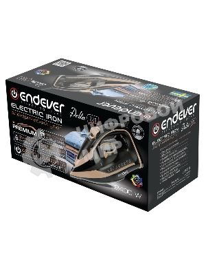 Утюг Endever Delta-226 черный/бежевый, 2400 Вт, 45 г/мин, 160 г/мин, 350 мл