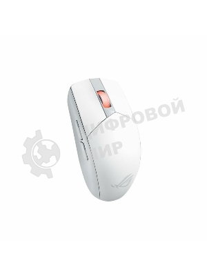 Мышь беспроводная ASUS ROG Strix Impact III белый, 36000 dpi, USB Type-A, радиоканал, Bluetooth, кнопки - 5