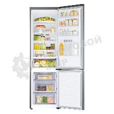 Холодильник Samsung RB38C600CS9/EF серебристый двухкамерный 276/114л морозилка снизу, No Frost