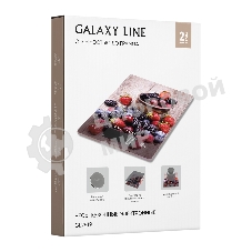 Весы кухонные Galaxy Line GL 2819, стекло, платформа из высокопрочного стекла, максимальный вес 8 кг