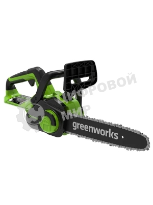 Цепная пила аккумуляторная GreenWorks G24CS25K4, 24V, 25 см, c АКБ 4А·ч и ЗУ (2007707UB)
