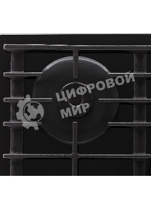 Газовая варочная поверхность Krona HAGEL 45 BL W черный