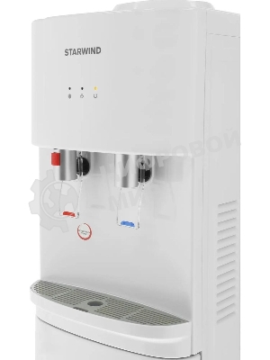 Кулер Starwind SW-1113EW напольный, электронный, белый