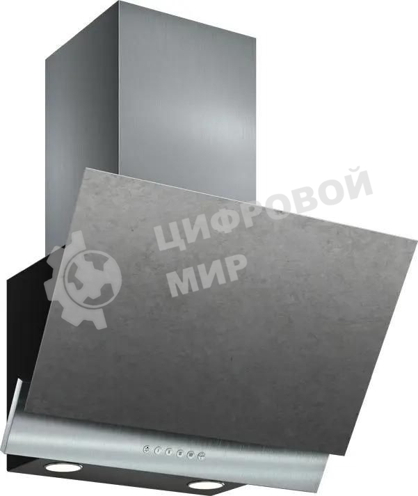 Вытяжка каминная Elikor Рубин Ceramics S4 нержавеющая сталь, 60 см, 700 куб. м/ч, 52 дБ