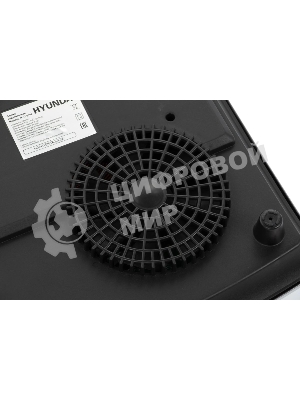 Плита настольная электрическая Hyundai HYC-0102 серебристый/черный стеклокерамика