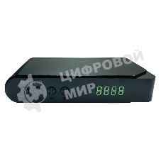 Приставка для цифрового ТВ Hyundai H-DVB200 черный, DVB-T2, DVB-T, DVB-C, HDMI, USB 2.0