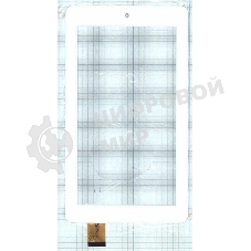 Сенсорное стекло (тачскрин) BL-1123 (189x108 мм), белое