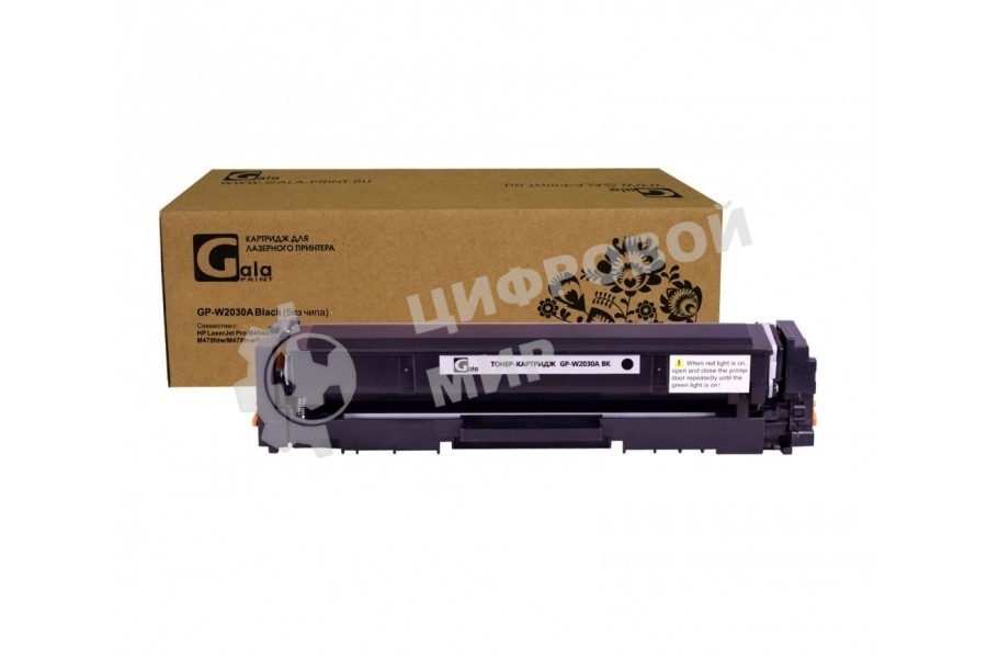 Картридж лазерный GalaPrint GP-W2030A (415A) черный (2400 стр) для HP LaserJet Pro M454dn/M454dw/M479fdw/M479fnw/M479dw/M479fdn