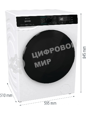 Стирально-сушильная машина Gorenje WD2PA854ADW/C белый загр. фронтальная макс.: 8 кг 1400об/мин класс: А++