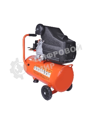 Компрессор поршневой Patriot Optima Euro 24-240K2 масляный 240л/мин 24л 1500Вт оранжевый/черный