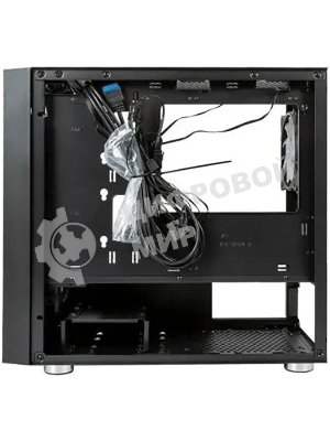 Компьютерный корпус Minitower mATX Eurocase 00-01003410 M07 3ARGb черный без БП закаленное стекло USB 3.0