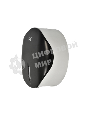 Диспенсер туалетной бумаги Рuff-7145Bl черный, с замком, ABS-пластик