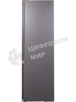 Холодильник Weissgauff CBN2WC2C2 INVERTER тёмно-серый двухкамерный 280/108л морозилка снизу, No Frost