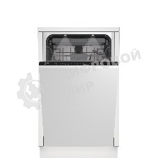 Встраиваемая посудомоечная машина Beko BDIS38120Q, белый, 44.8 см, 11 компл., 46 дБ, класс A