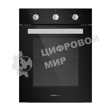 Духовой шкаф электрический встраиваемый HOMSair OES456BK черный