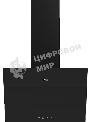 Вытяжка наклонная Beko BHCA69642BH черный, 60 см, 600 куб. м/ч, 69 дБ