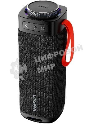 Портативная колонка Digma D-PS1522 черный 60W 2.0 BT 10м 3000mAh