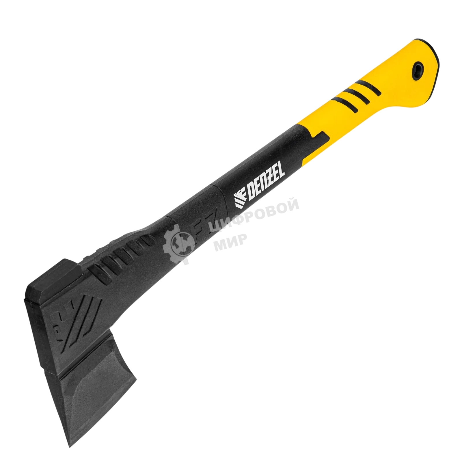 Колун Denzel F7, 1400 гр, двухкомпонентная рукоятка, 500 мм