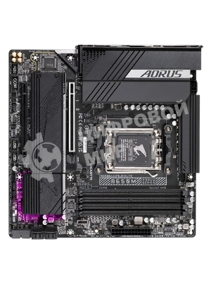 Материнская плата Gigabyte B650M AORUS ELITE, Socket AM5, AMD B650, 4xDDR5, 4xSATA, 2xM.2, 1xPCI-E 4.0 x16, 1xPCI-E 4.0 x4, 1xHDMI, 1xDP, 1x 2.5Gb LAN, 5xUSB-A 3.2 Gen 1, 2xUSB-A 3.2 Gen 2, 4xUSB-A 2.0, 1xUSB-C 3.2 Gen 2, 2x3.5 мм, 7.1, Micro-ATX